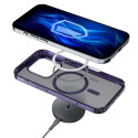 3mk Frosty MagCase Purple Case for Apple iPhone 12/12 Pro - purple