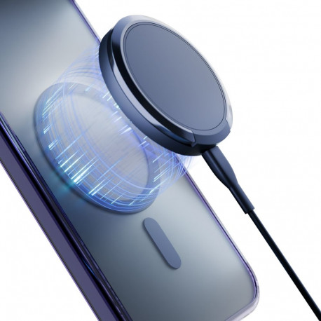 3mk Frosty MagCase Purple Case for Apple iPhone 12/12 Pro - purple