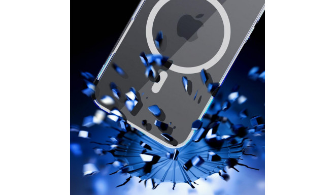 3mk Clear MagCase Case for Apple iPhone 16 Pro - Transparent