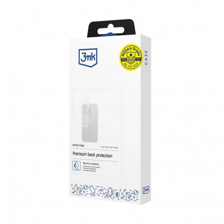 3mk Armor Case for Samsung Galaxy S24 FE - transparent