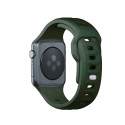 3mk Silicone Watch Strap for Apple Watch 42 / 44 / 45 / 49 mm - green