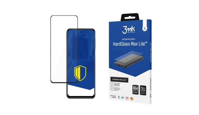 9H 3mk HardGlass Max Lite™ glass on Xiaomi Redmi Note 9 Pro