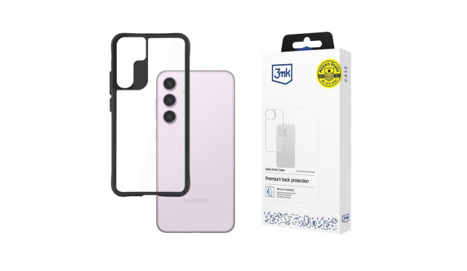 3mk Satin Armor Case+ case for Samsung Galaxy S24 - transparent