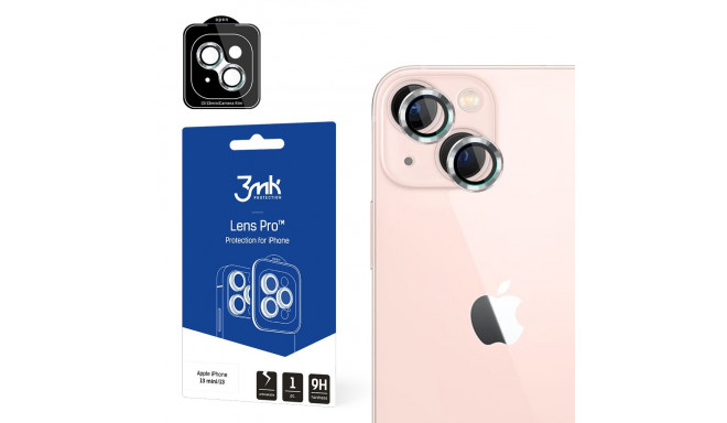 Camera glass for iPhone 13 mini 9H for 3mk Lens Protection Pro series lens - silver