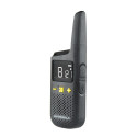 Motorola XT185 must kahesuunaline raadio 16 kanalit 446.00625 - 446.19375 MHz