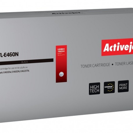 Activejet ATL-E460N Toner (replacement for Lexmark E460X21E; Supreme; 15000 pages; black)