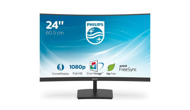 Philips E Line 241E1SC/00 LED display 59.9 cm (23.6") 1920 x 1080 pixels Full HD Black