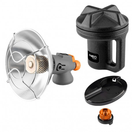 Promiennik gazowy na kartusz