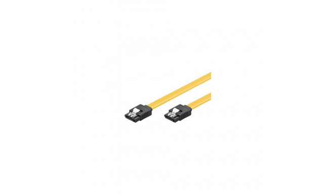 Goobay 0.70m HDD SATA SATA cable Yellow