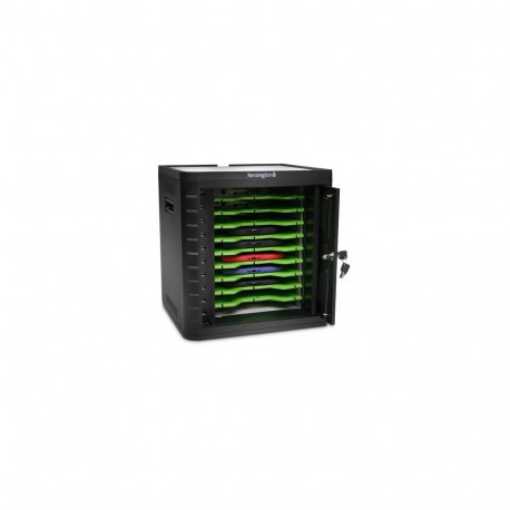 Kensington Charge &amp; Sync Cabinet, Universal Tablet — Black