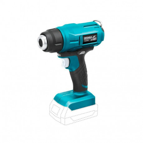 DEDRA HEAT GUN 18V WITHOUT BATTERY AND CHARGER%%%
