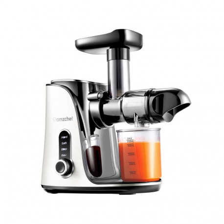 AMZCHEF GM3001-WT aeglase tööga mahlapress valge