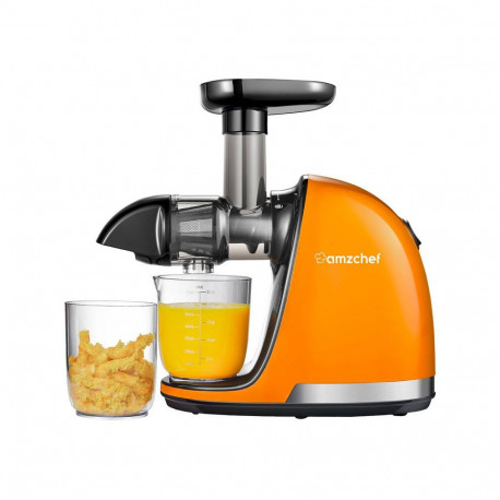 AMZCHEF 1501-OG-SM oranž aeglane mahlapress