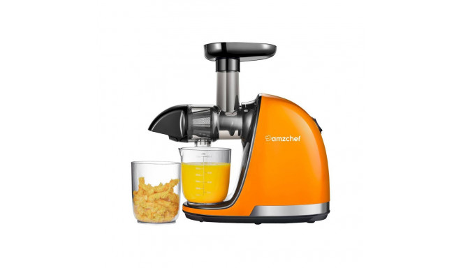 AMZCHEF 1501-OG-SM (orange) slow juicer.