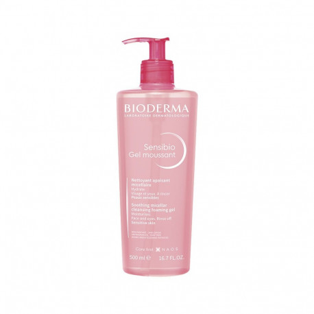 Bioderma Sensibio Micellar Cleansing and Makeup Removing Foaming Gel for Sensitive Skin - 500ml