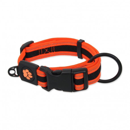 Placek Active koera kaelarihm Fluffy XL oranž 3.8x44-70cm