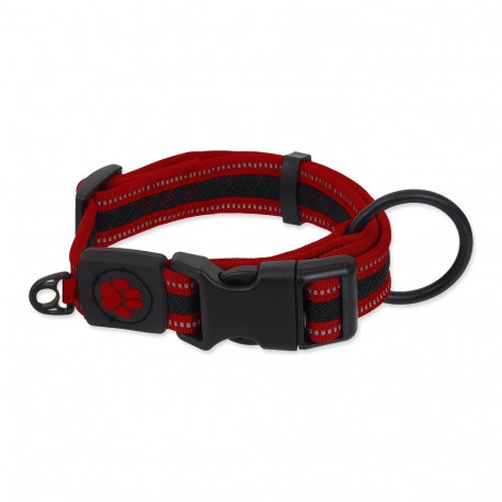 Placek Active koera kaelarihm Fluffy L punane 3.2x39-59cm