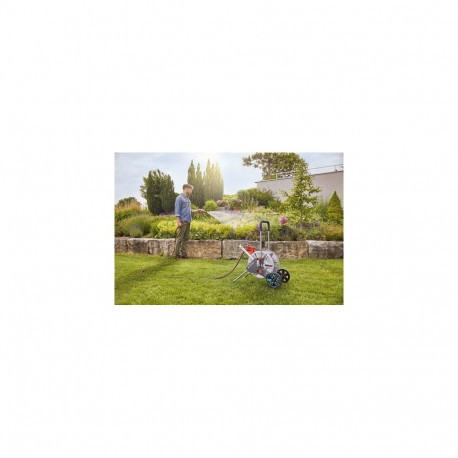 GARDENA CLEVERROLL M EASY watering hose and trolley set, 25m, Flex 13mm, 1/2 hose