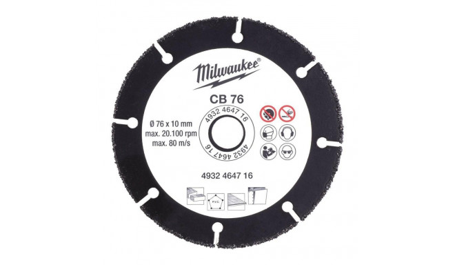 MILWAUKEE DISC 76mm UNIVERSAL