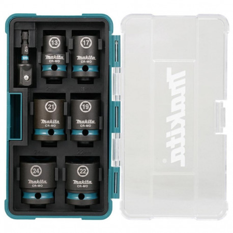 7-piece impact drill set MAKITA 1/2&apos;&apos; E-16592