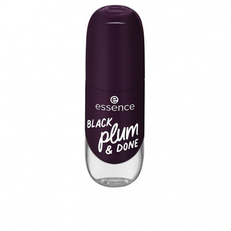 ESSENCE GEL NAIL COLOUR esmalte de uñas #84-Black Plum & Done 8 ml