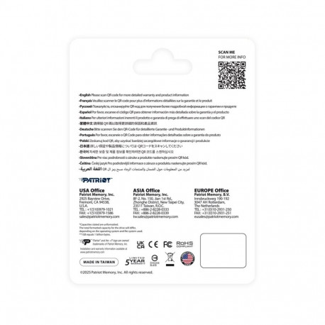 SSD - Patriot Viper P410 2TB 5000MB/s PCIe Gen4x4 (P410P2TBM28H)