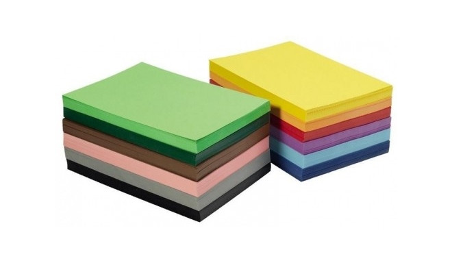 Värviline paber, A3 120g, 100 lehte, punane