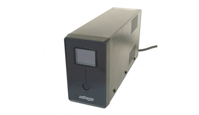 EnerGenie UPS with USB and LCD display, Black 850 VA, 510 W, 220 V