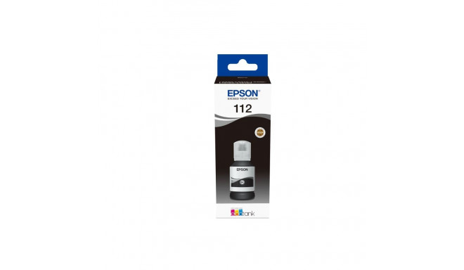 EPSON 112 EcoTank Pigment C13T06C14A Ink Bottle, Black