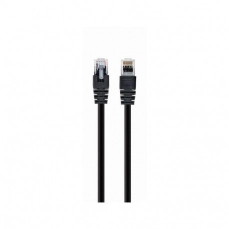 Gembird PATCH CABLE CAT5E UTP 10M/BLACK PP12-10M/BK