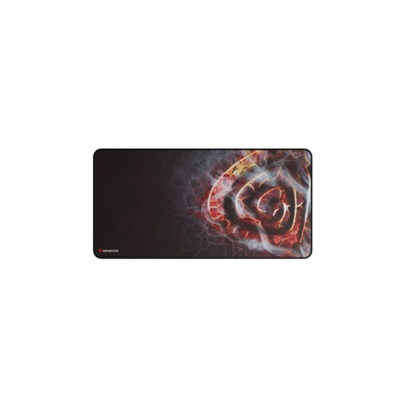 Genesis Mouse Pad Carbon 500 MAXI LAVA G2 Edition, Multicolor, 450 x 900 x 2.5 mm