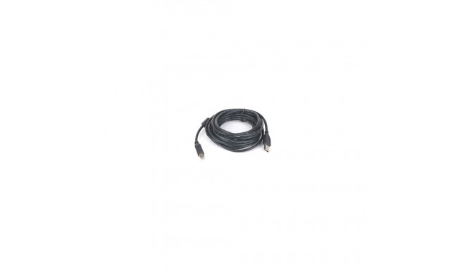 Gembird USB 2.0 A-plug B-plug 3 m (10 ft) cable with ferrite core