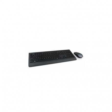 Lenovo Professional Wireless Keyboard and Mouse Combo - US English with Euro symbol Black