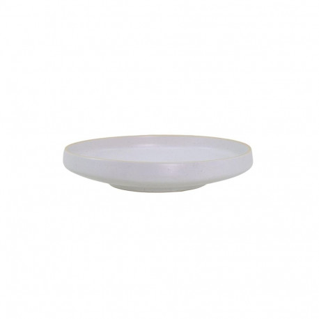BOWL WHITE DOTTED 19.6CM