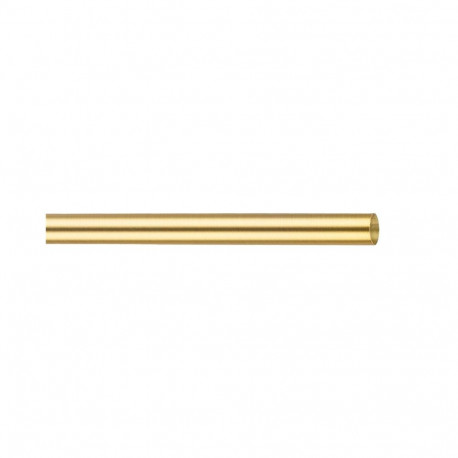 CURTAIN ROD D19 240CM MAT GOLD 93210240