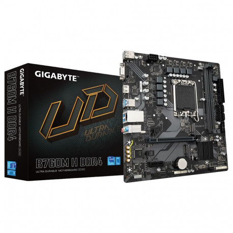 Gigabyte emaplaat B760M H DDR4 1700