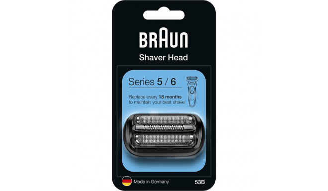 Braun replacement shaving head combination pack 53B