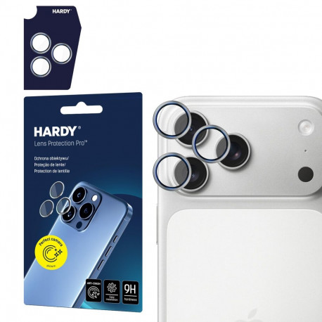 3mk HARDY Lens Protection Pro lens glass for iPhone 17 Pro / 17 Pro Max - gray
