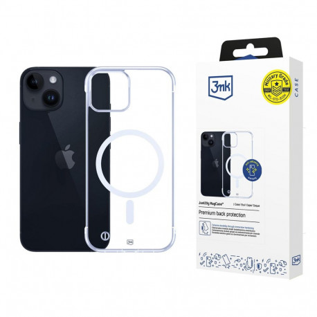 3mk Just20g MagCase for iPhone 14 - transparent