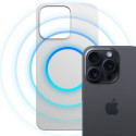 3mk Hardy MagSilicone Case for Apple iPhone 15 Pro - White 3mk Hardy MagSilicone Case for Apple iPhone 15 Pro - White