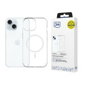 3mk Armor MagCase for iPhone 15 - transparent