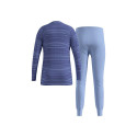 Thermal underwear - Odlo Set long ACTIVE WARM SET size 92 cm Blue