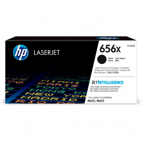 HP toonerikassett 656X LaserJet suure tootlikkusega originaal, must