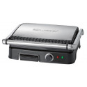 Clatronic KG 3487 elektriline grill (2000W lauapealne, must ja hõbedane)