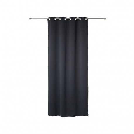BLACKOUT DARK GREY CURTAIN 140X260 N