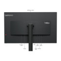Lenovo | ThinkVision | T32h-30 | 31.5 " | IPS | 16:9 | 60 Hz | 4 ms | 2560 x 1440 pixels | 350 cd/m²