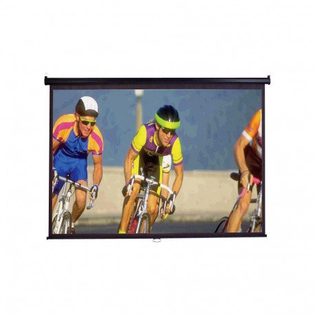 Elite Screens Manual Series M100UWH diagonaal 100" 16:9 vaatepinna laius 221 cm must ekraan