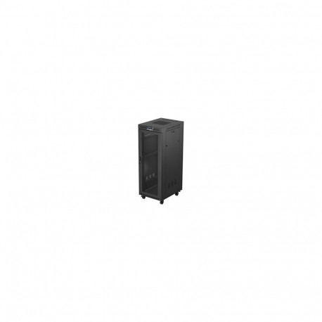 LANBERG rack cabinet 19 free-standing 32U 600x800 flat pack mesh door LCD black