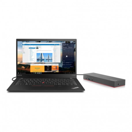 LENOVO ThinkPad Hybrid USB A/C Dock 2xDisplayPort 2xHDMI 2x3840x2160-60Hz 1Gbit LAN 1xUSB-C Front 5x