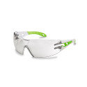Kaitseprillid Uvex pheos s (slim fit) läbipaistva HC/AF kattega lääts, raam valge/hall